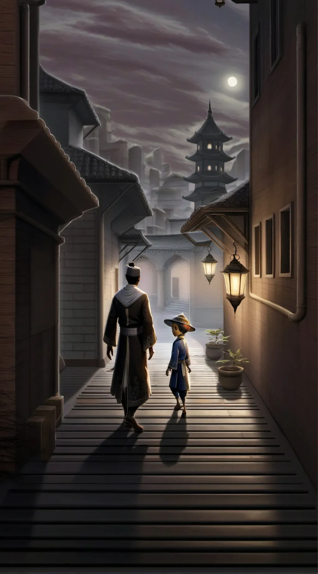 ai character: Dad background