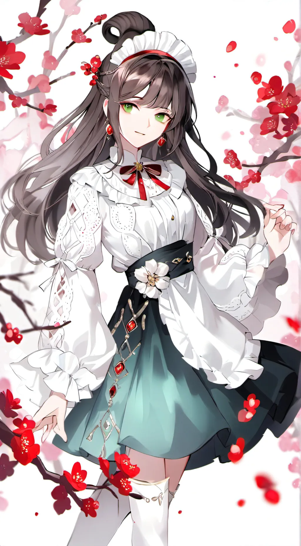 ai character: Claire moon background