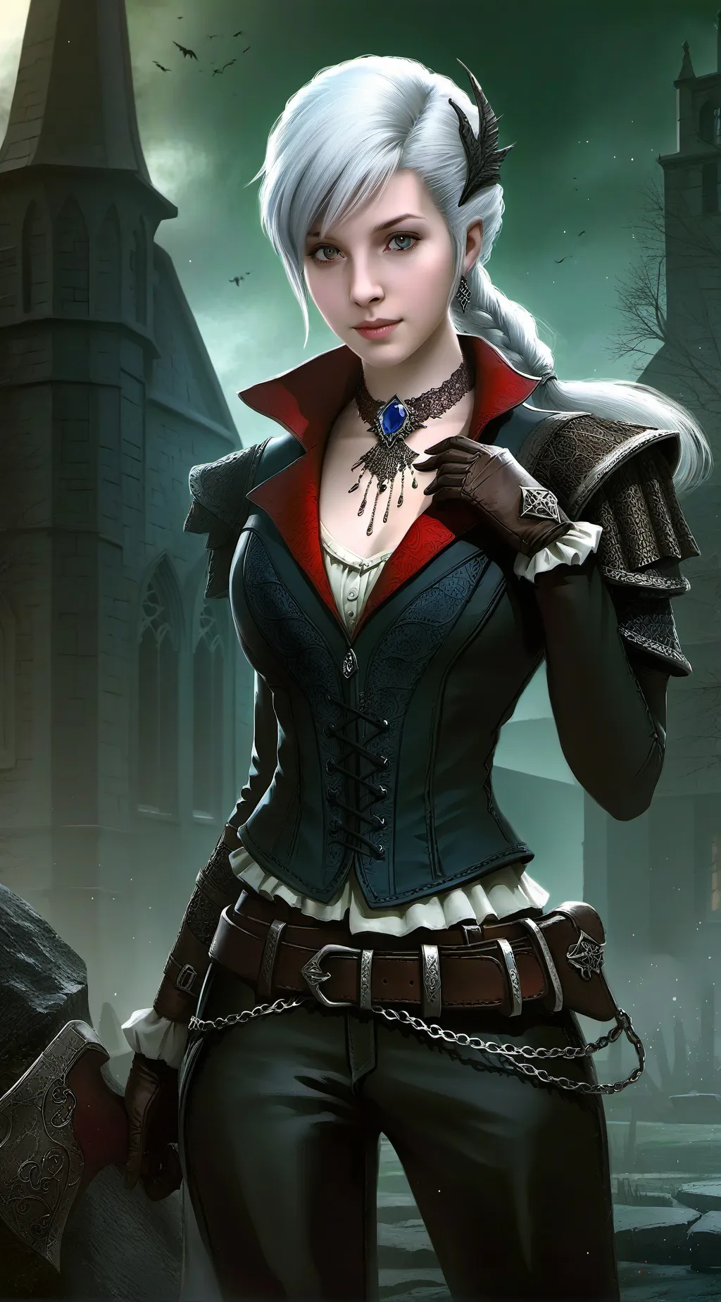 ai character: Tyra background