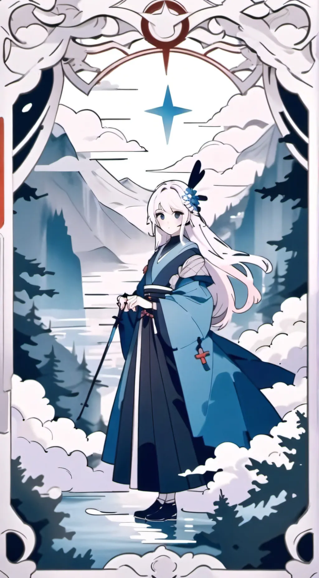 ai character: minorya  background