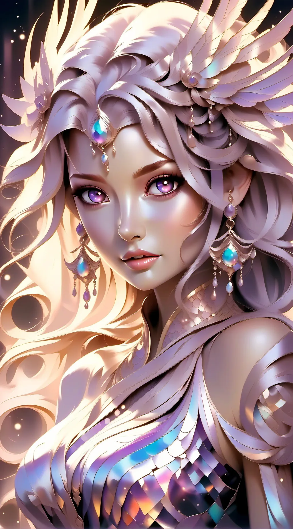 ai character: Milla  background