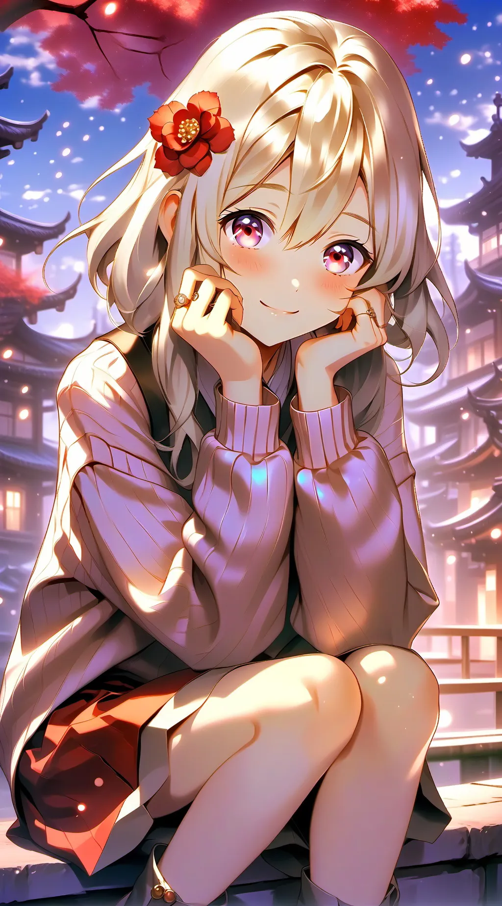 ai character: Mira background