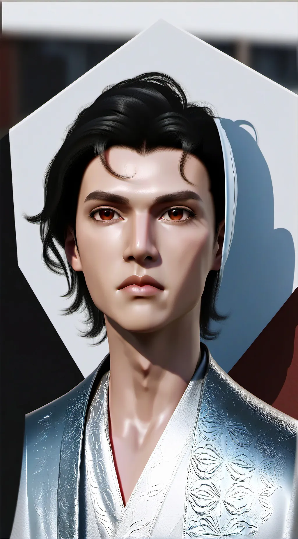 ai character: Рик background