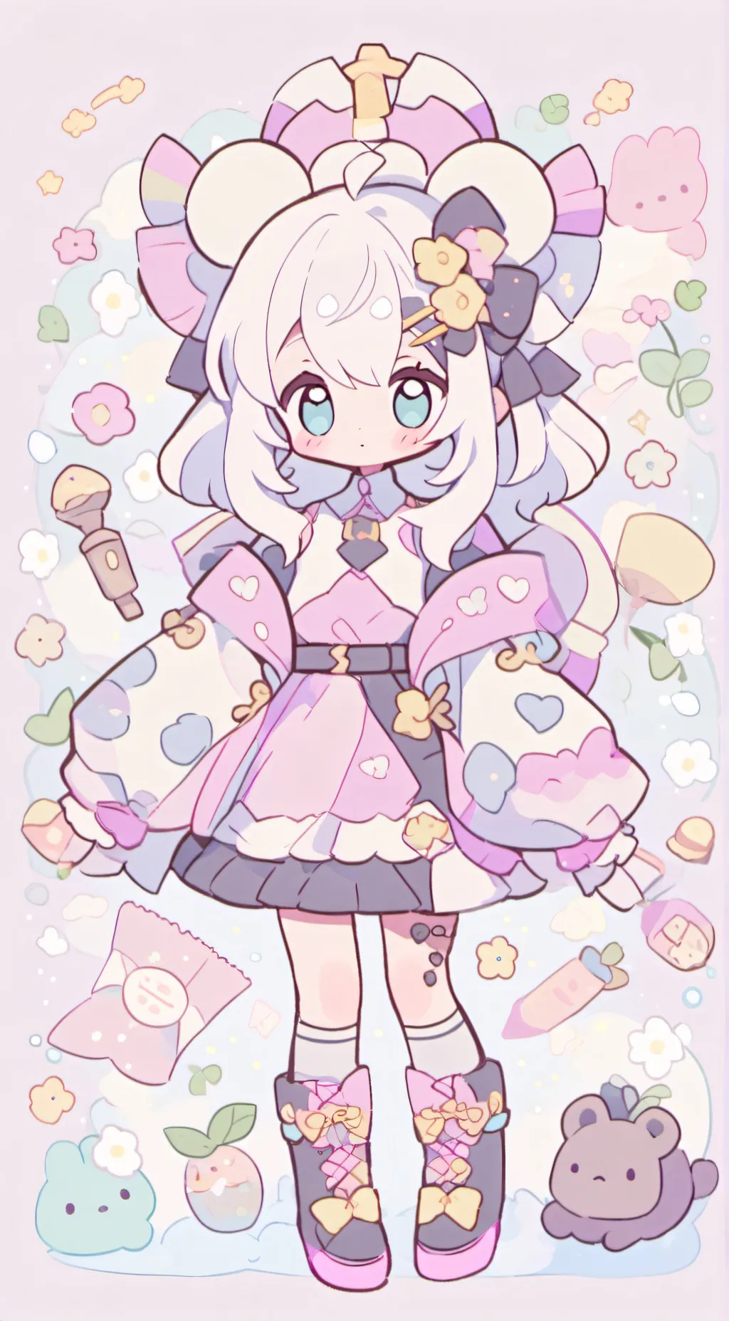 ai character: catnap x boby o background