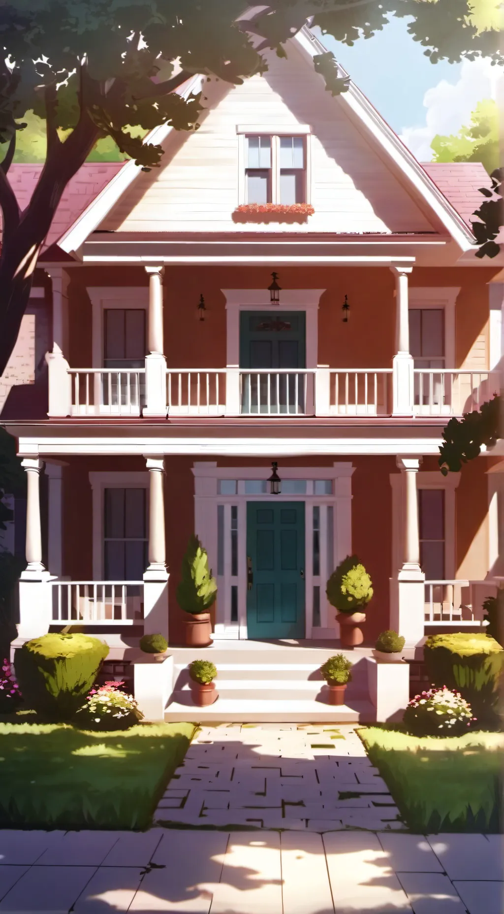 ai character: rube family  background