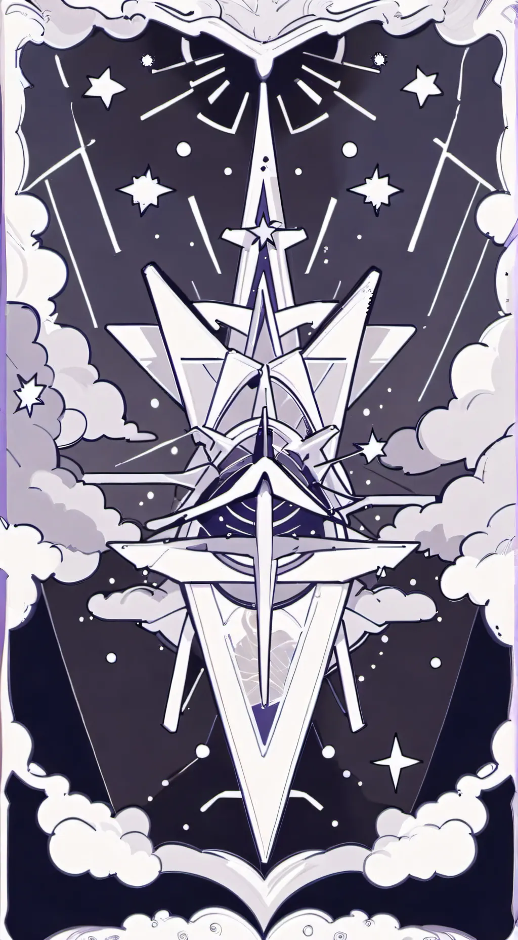 ai character: Lunar & Eclipse background