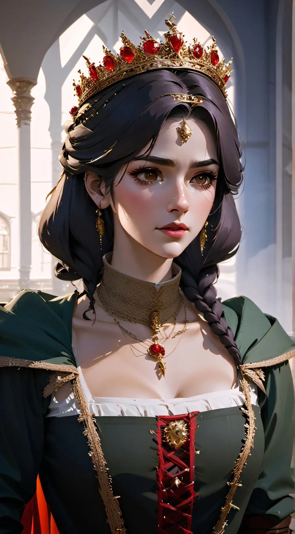 ai character: Liza Dort  background