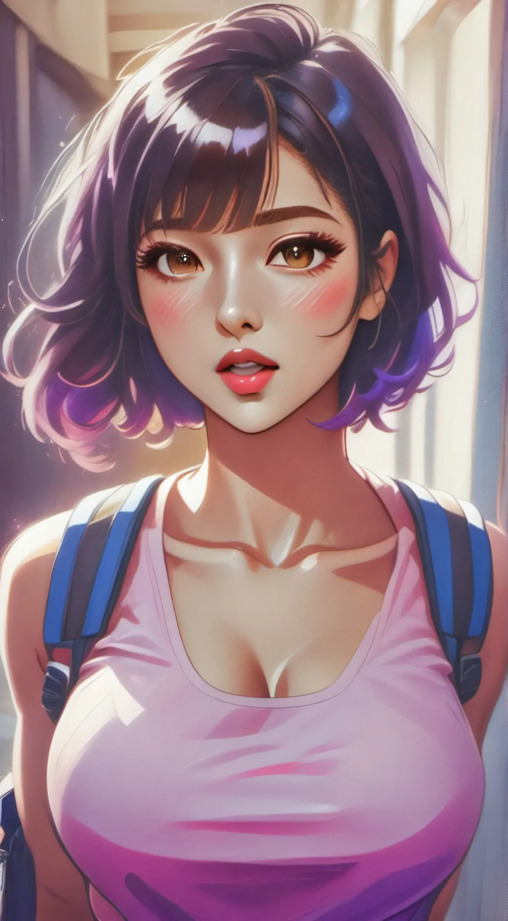 ai character: lulú  background