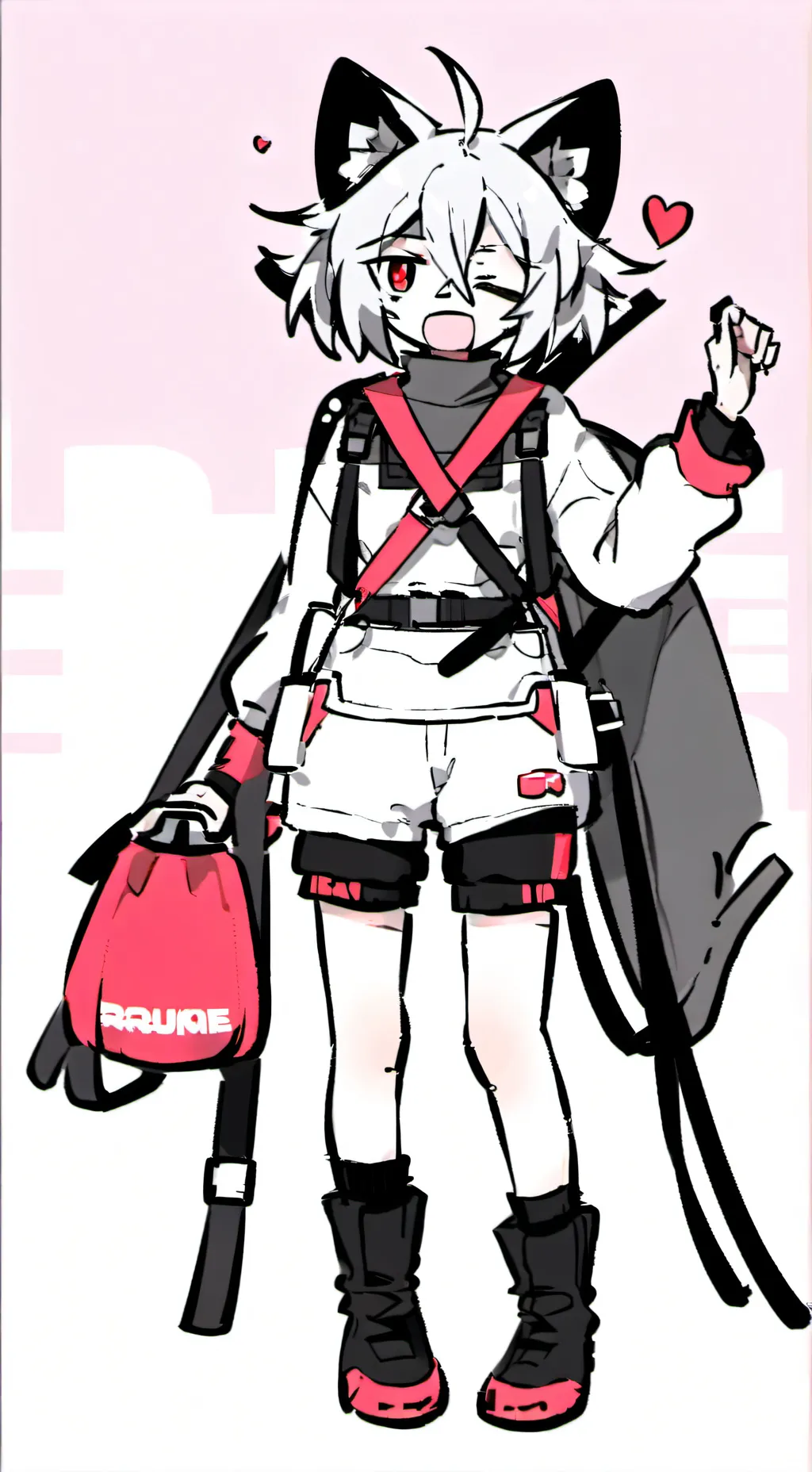 ai character: more fruitcake:) background