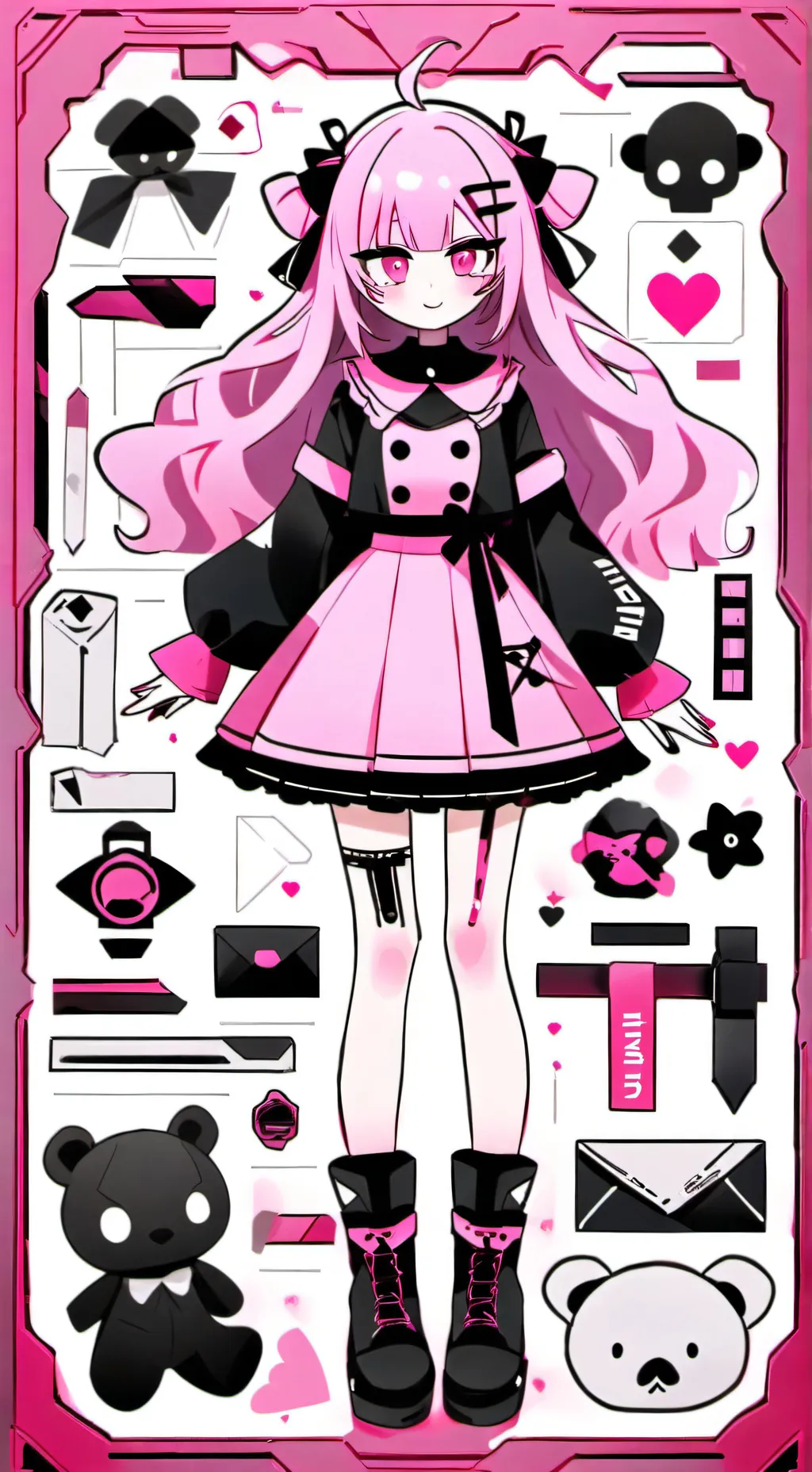 ai character: Uni background