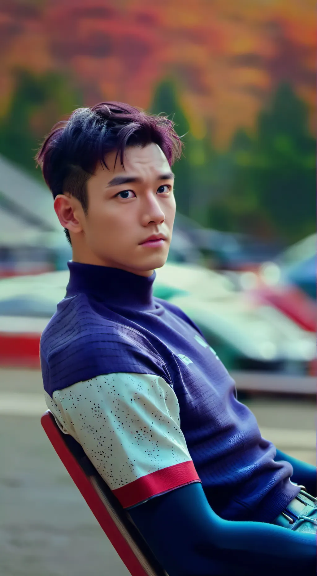 ai character: Thanos background