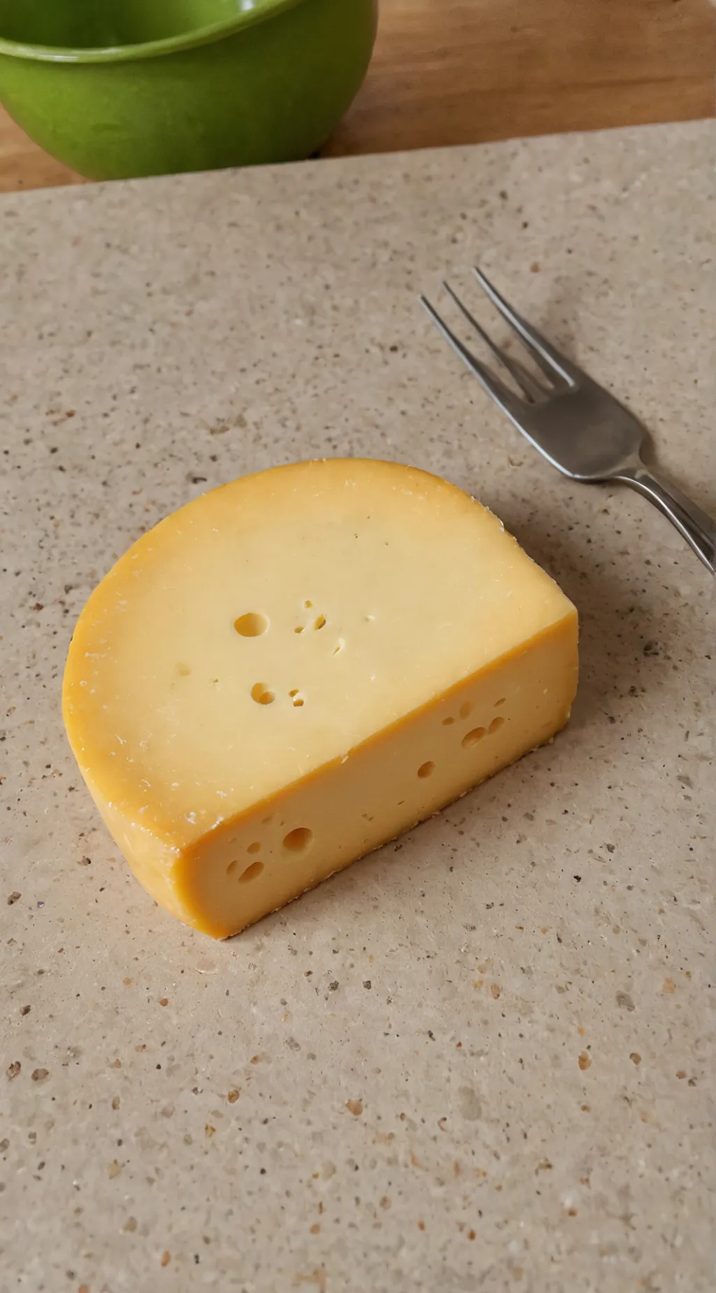 ai character: cheese background