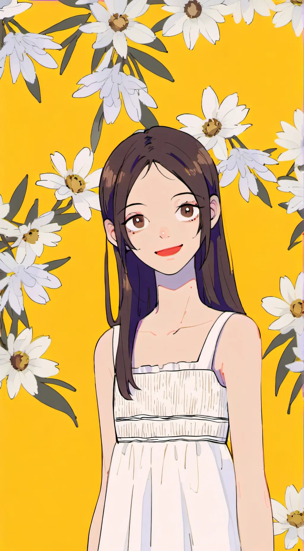 ai character: Celeste and yumi background