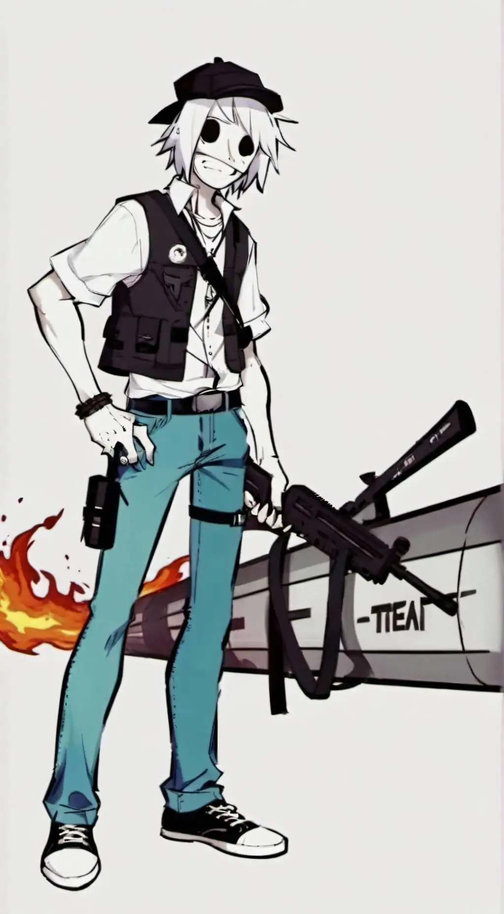 ai character: FPE x L4D1 background