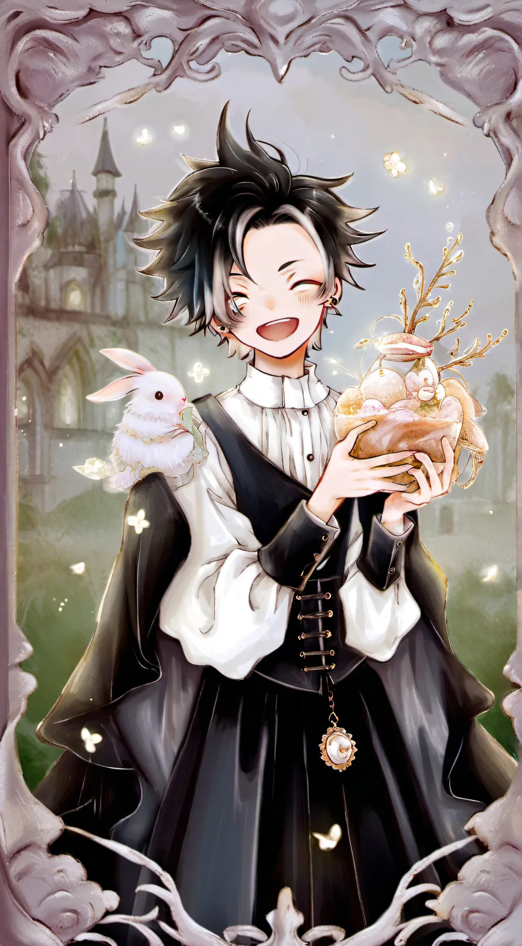 ai character: mino background