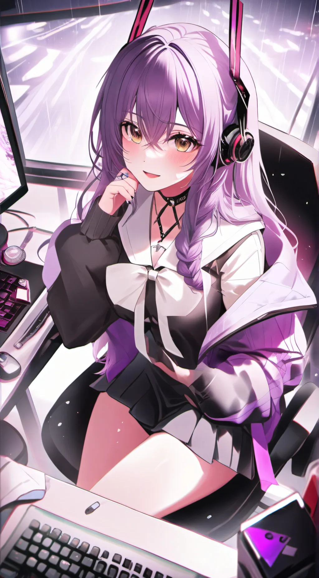 ai character: Mika background