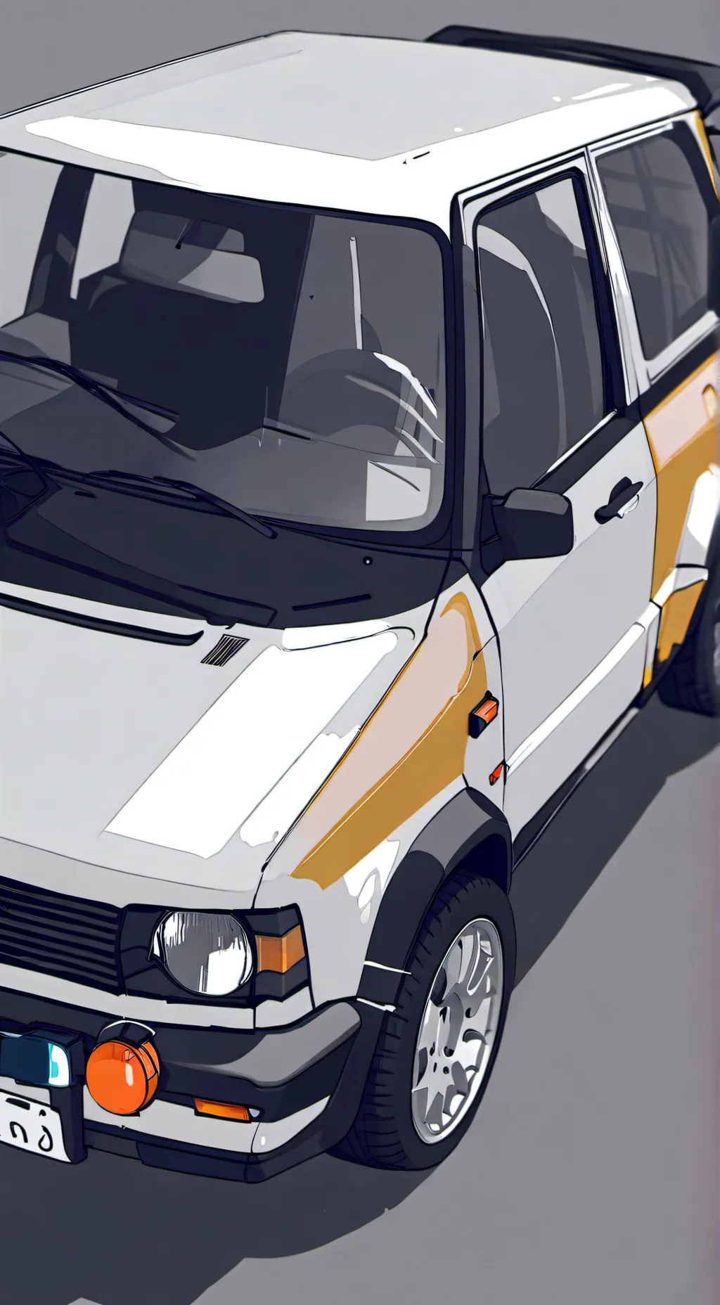 ai character: The Vees road trip background