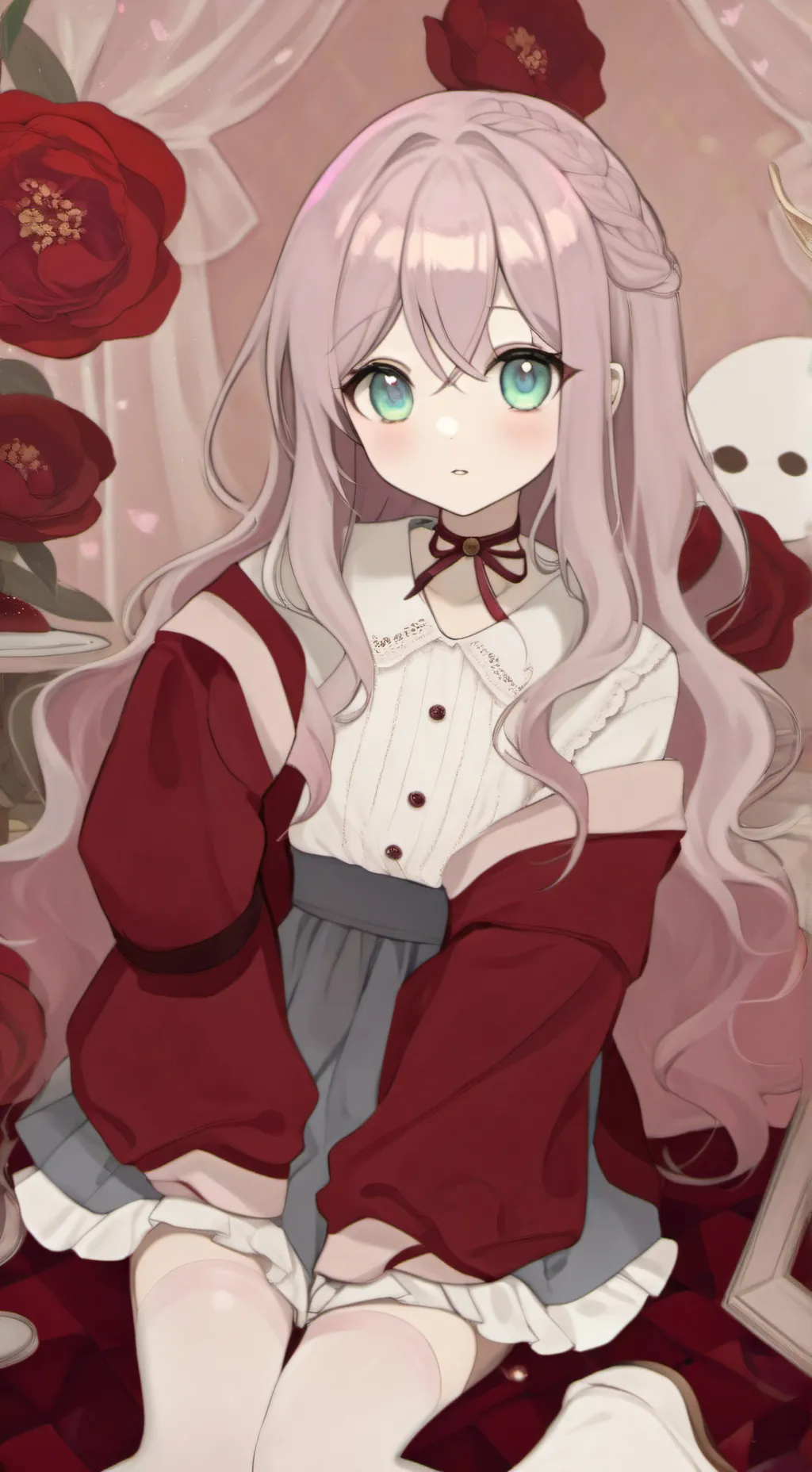 ai character: Carissa👉😠🙄👈 background