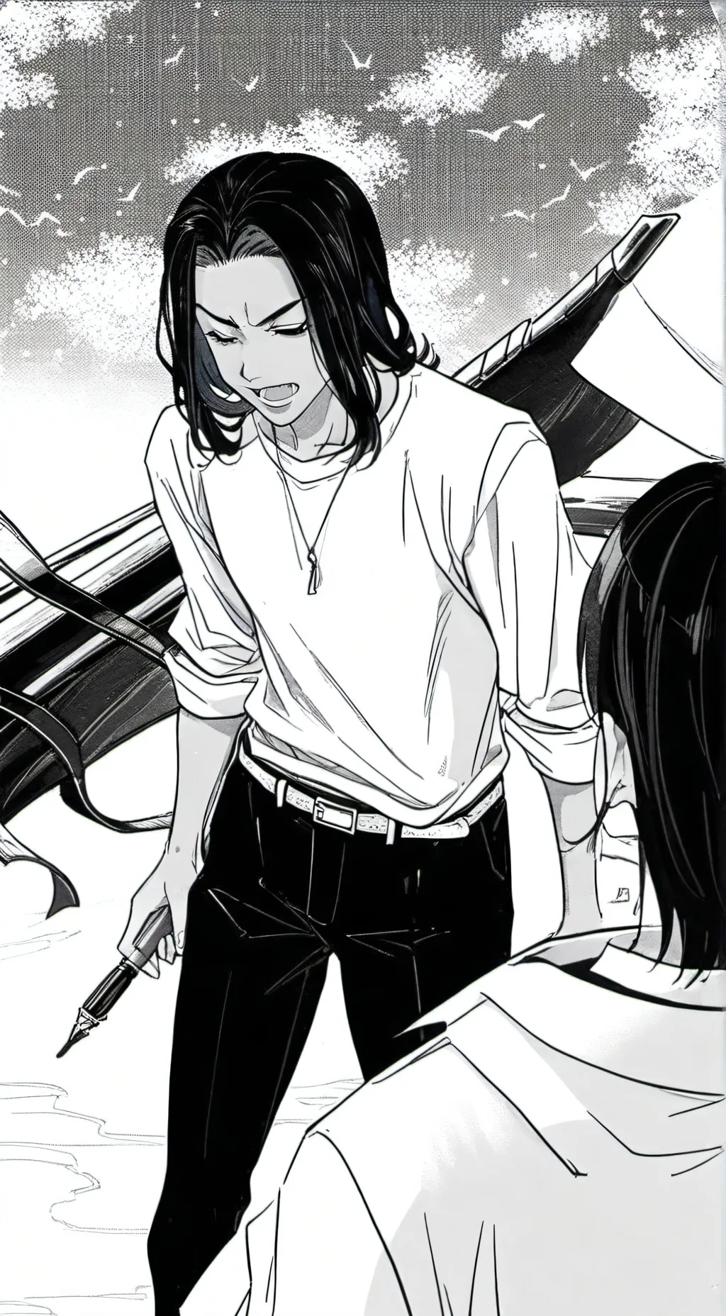 ai character: Kristen baji background