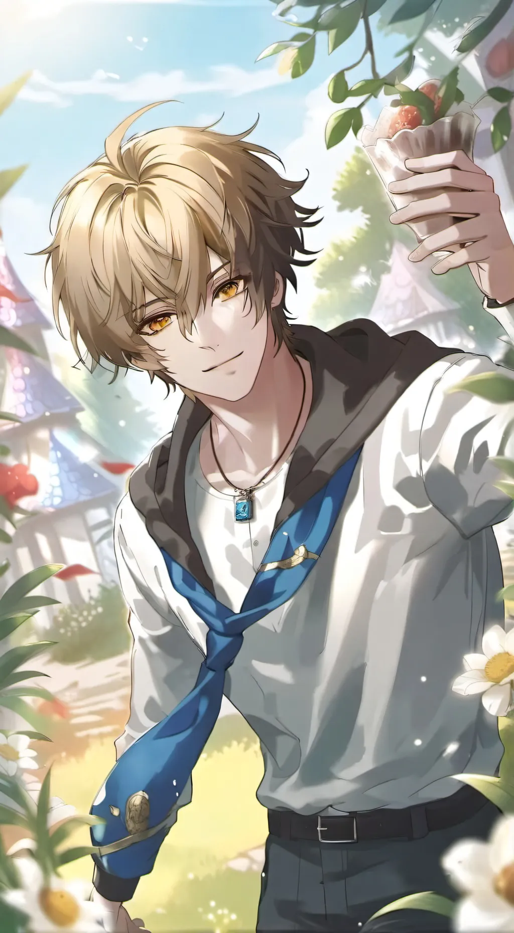 ai character: Li yu  background