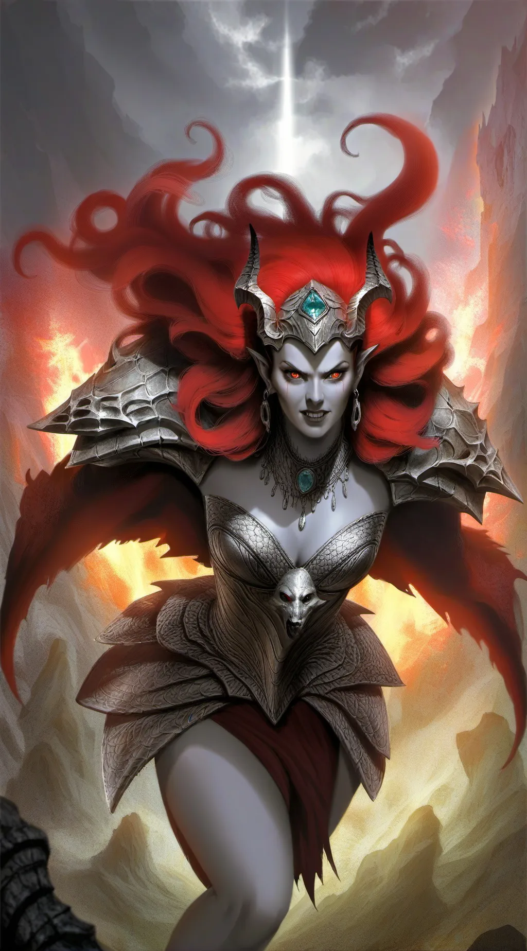 ai character: hellhound background