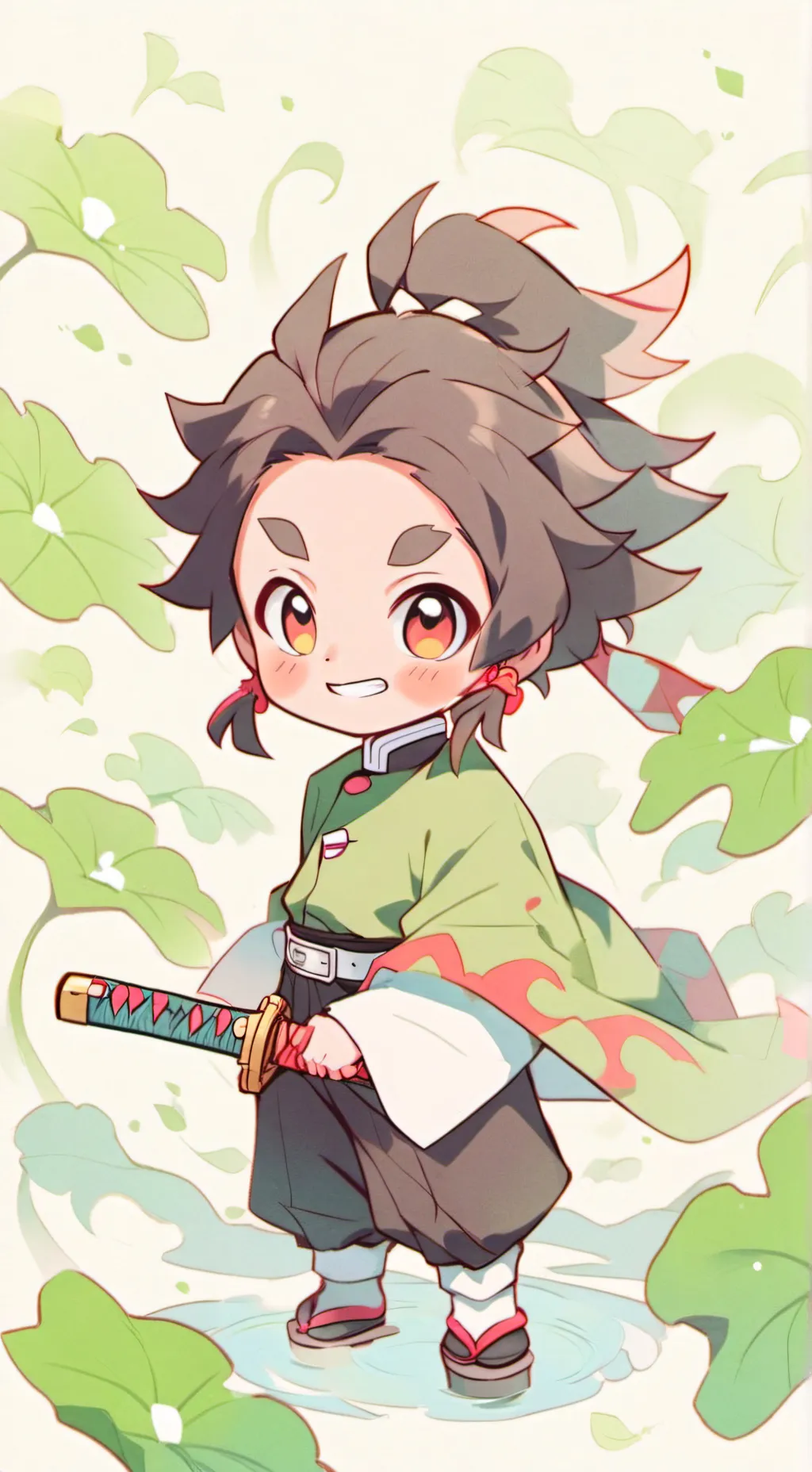 ai character: Demon slayer~ background