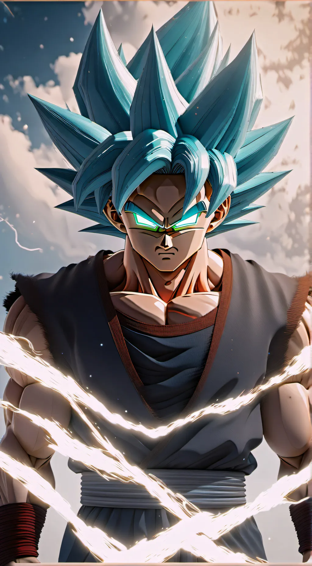 ai character: GOKU background