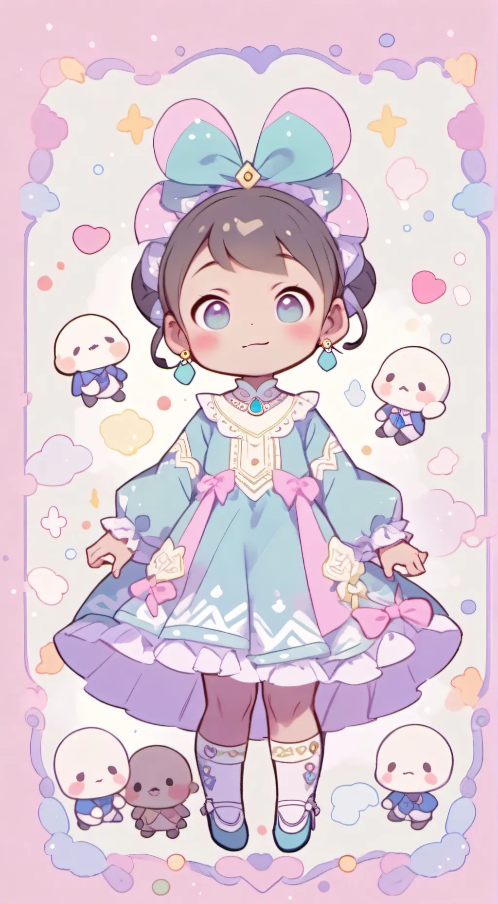 ai character: Taylor Cry babies background