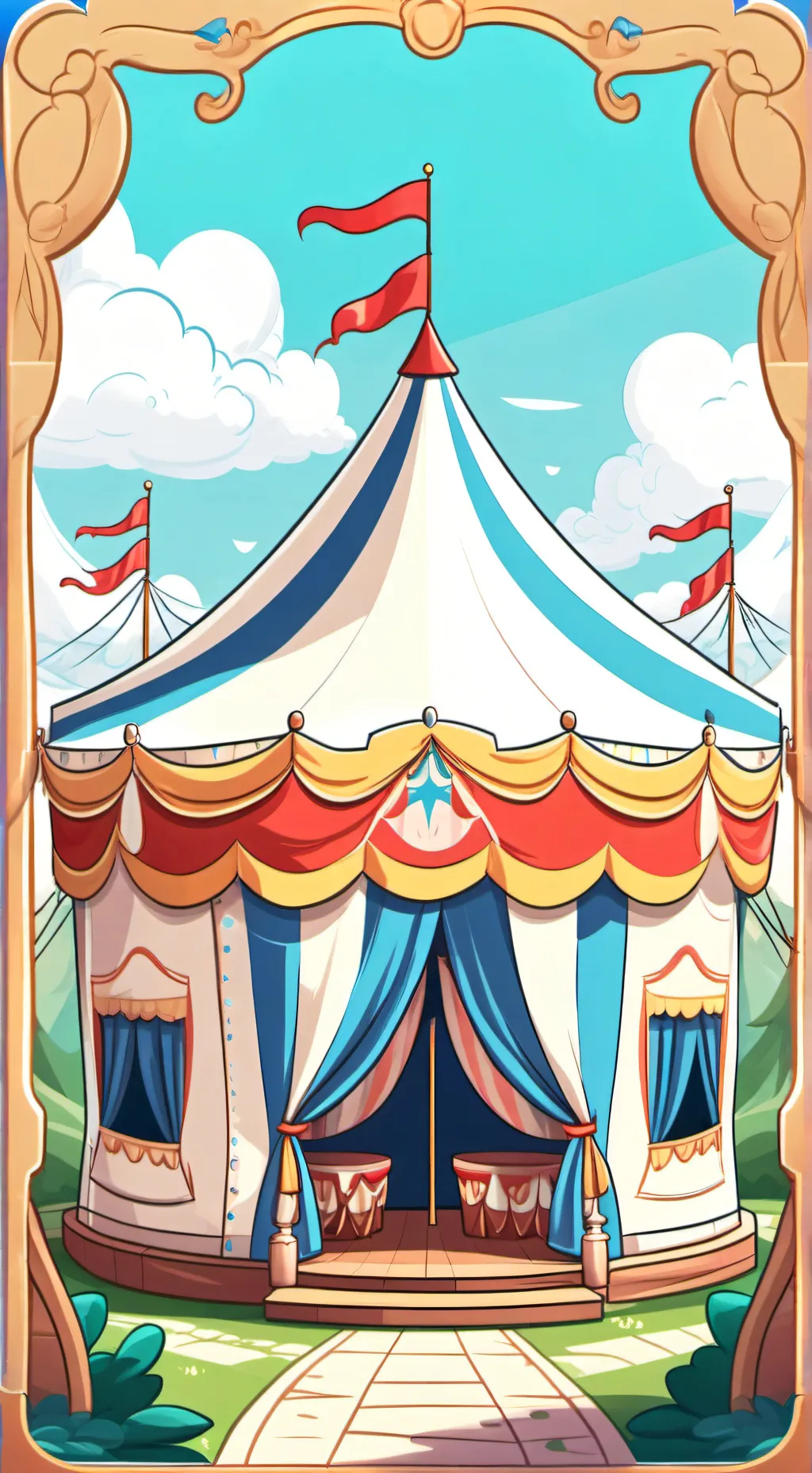 ai character: my smg4 oc's  background