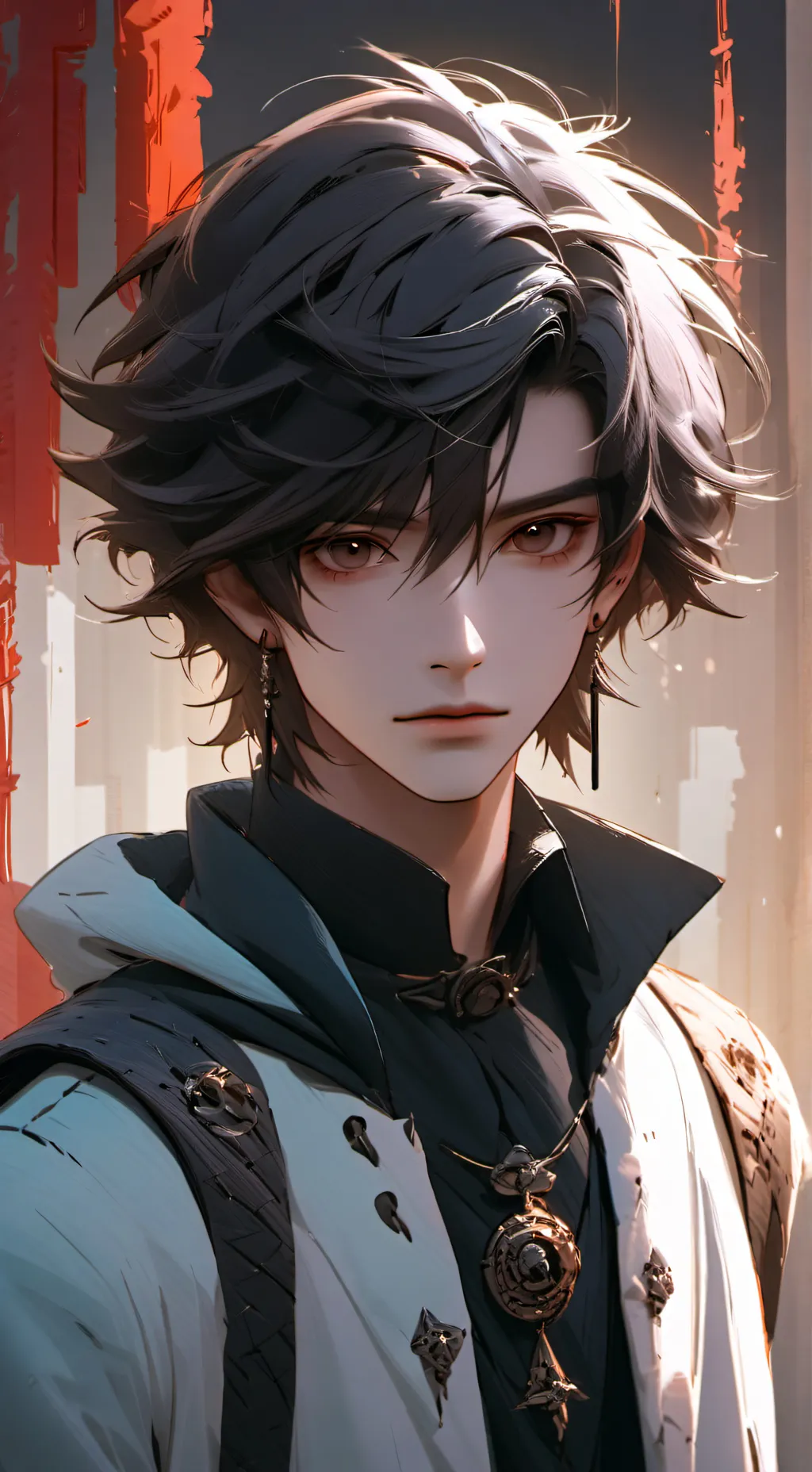 ai character: Sander background