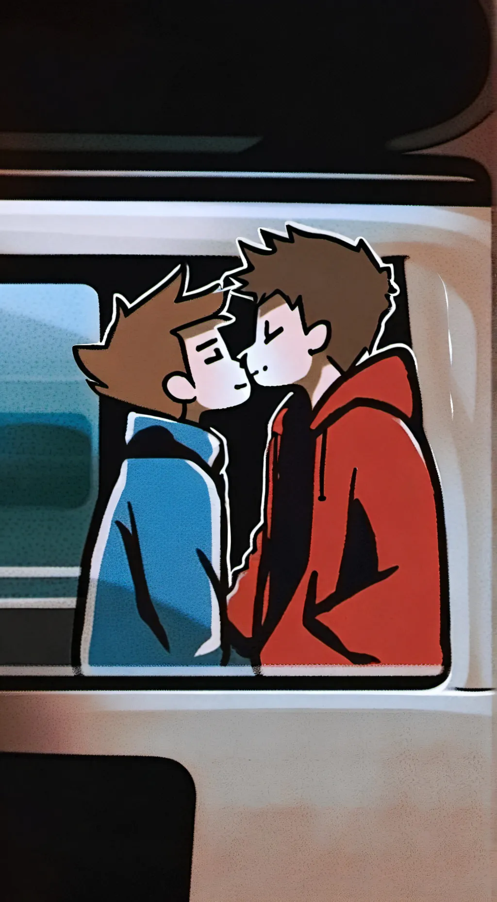 ai character: I love this! background