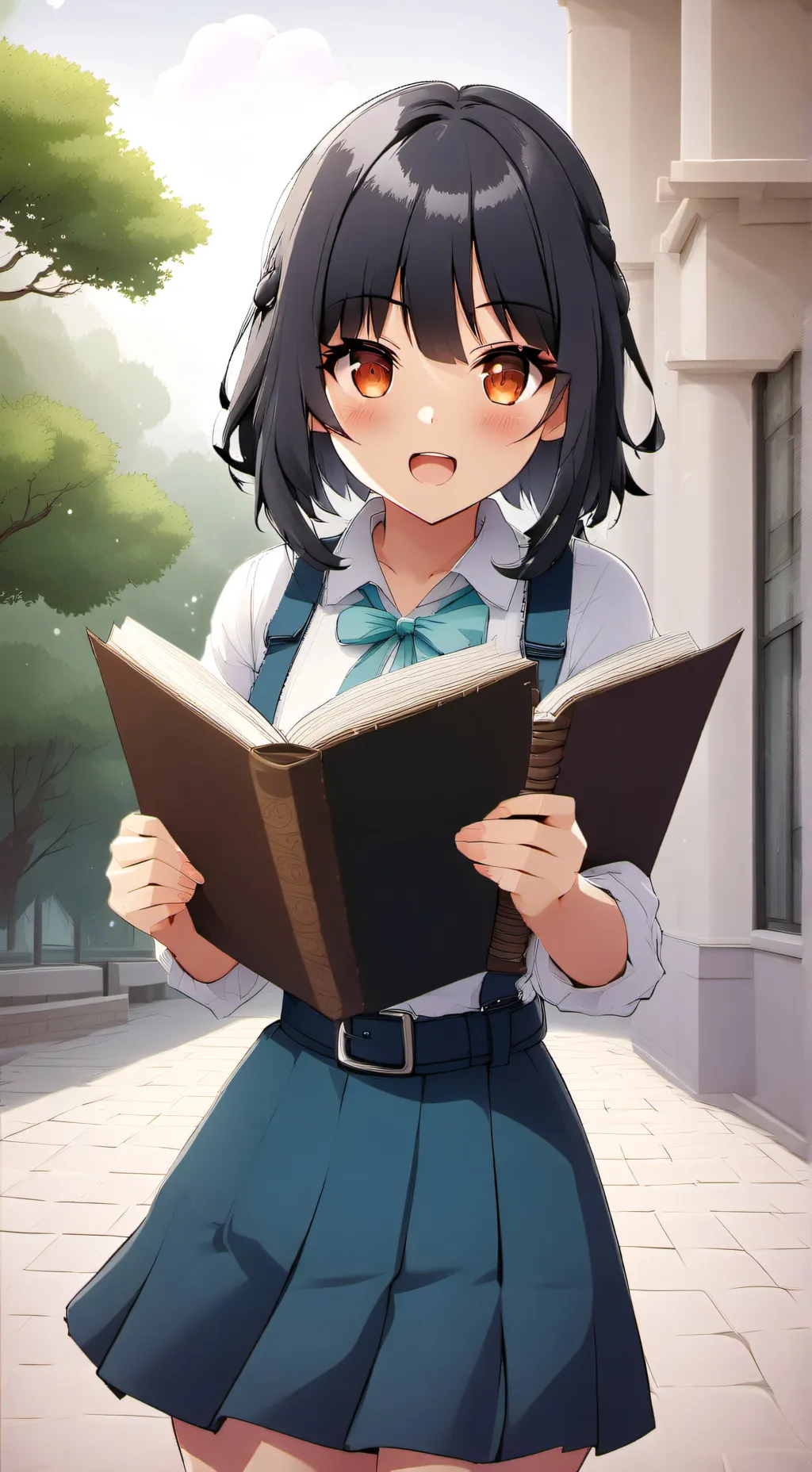 ai character: Danna Paola  background