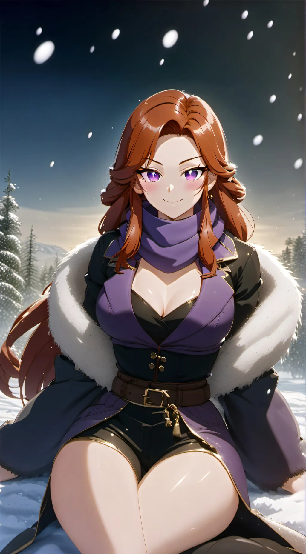 ai character: Verónica  background