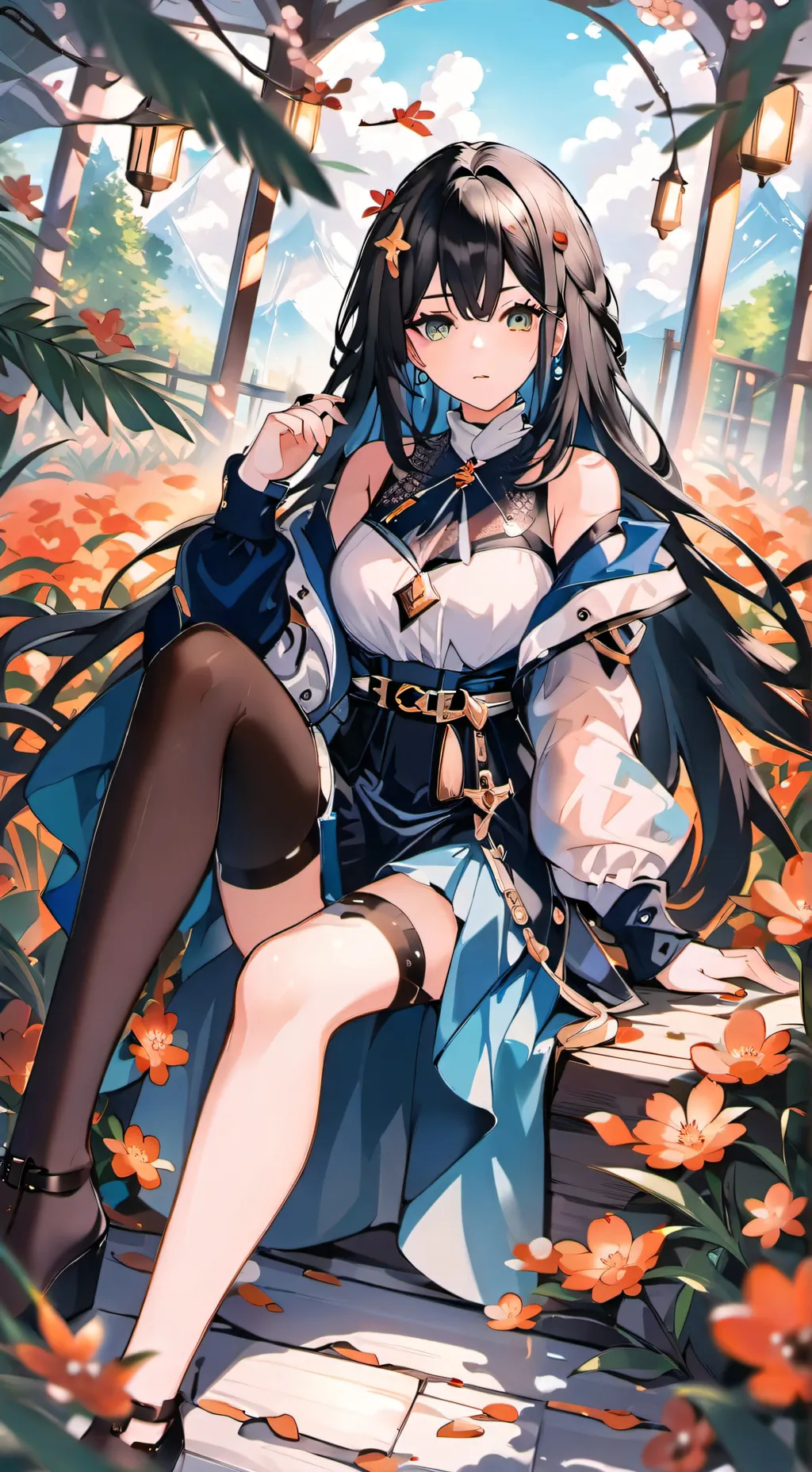 ai character: Petite copine background