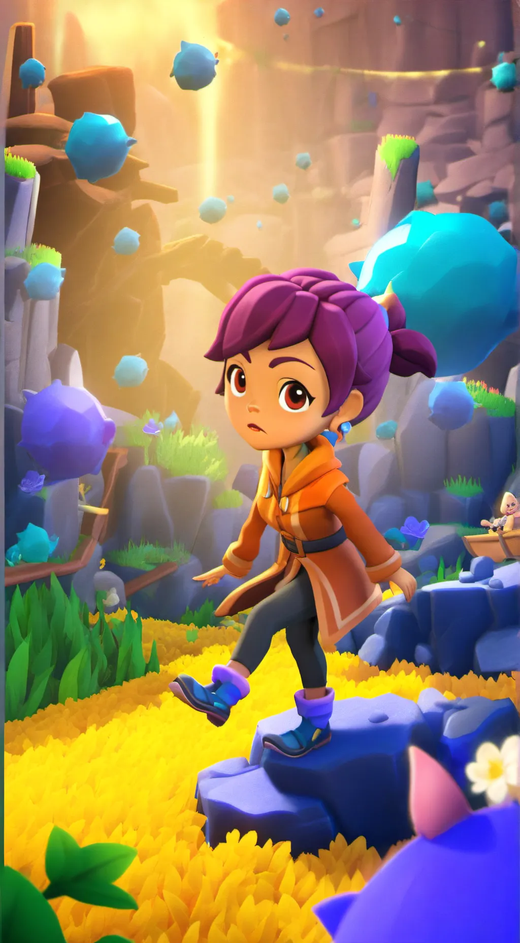 ai character: The worst Gymnast background