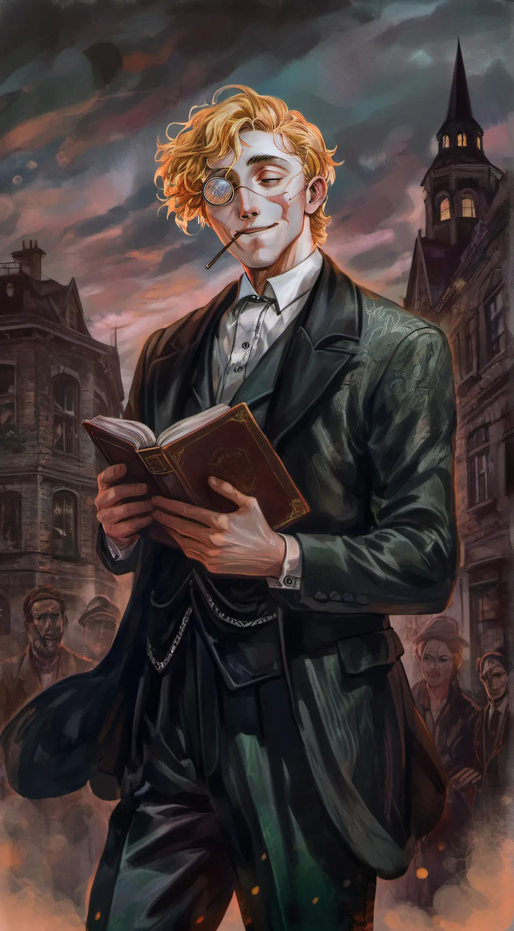 ai character: István Nagy background