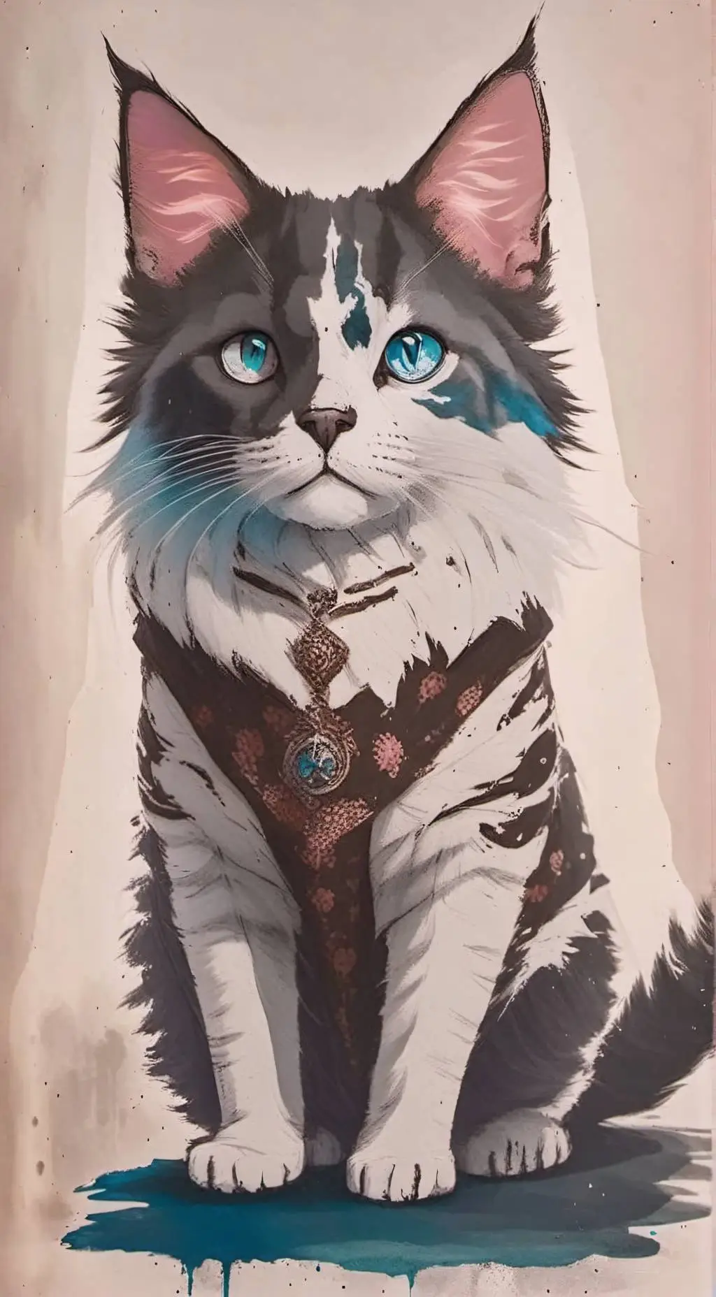 ai character: SparrowScar background