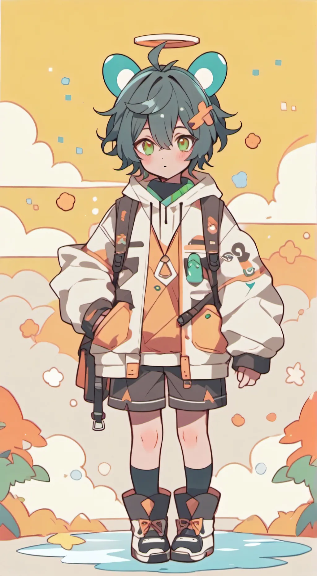 ai character: Gago background