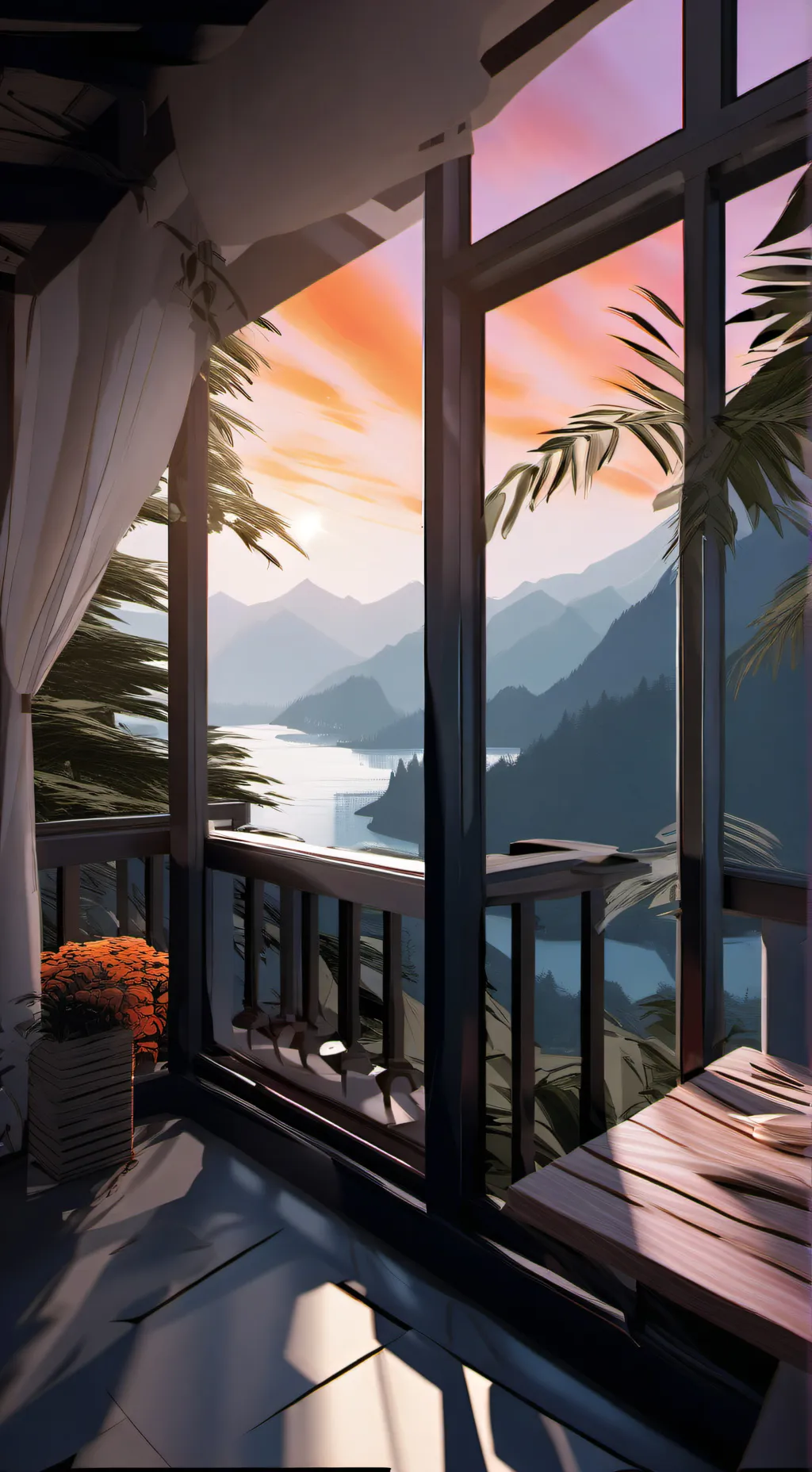 ai character: AOT sleepover background