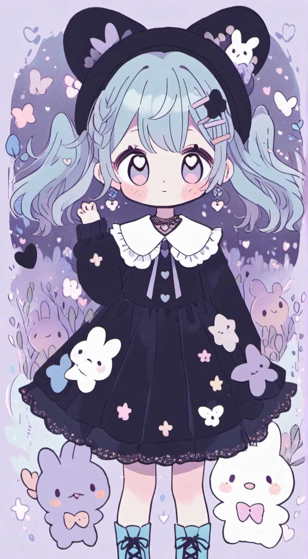 ai character: 10enfant?!😱😱😱 background