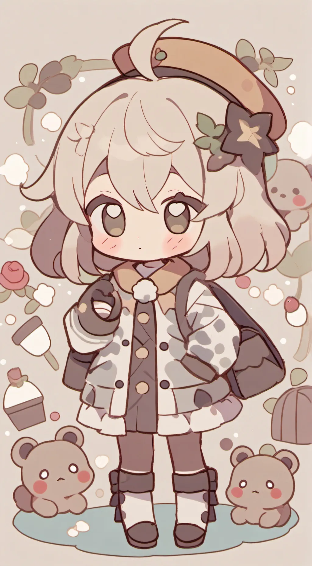 ai character: Lila background