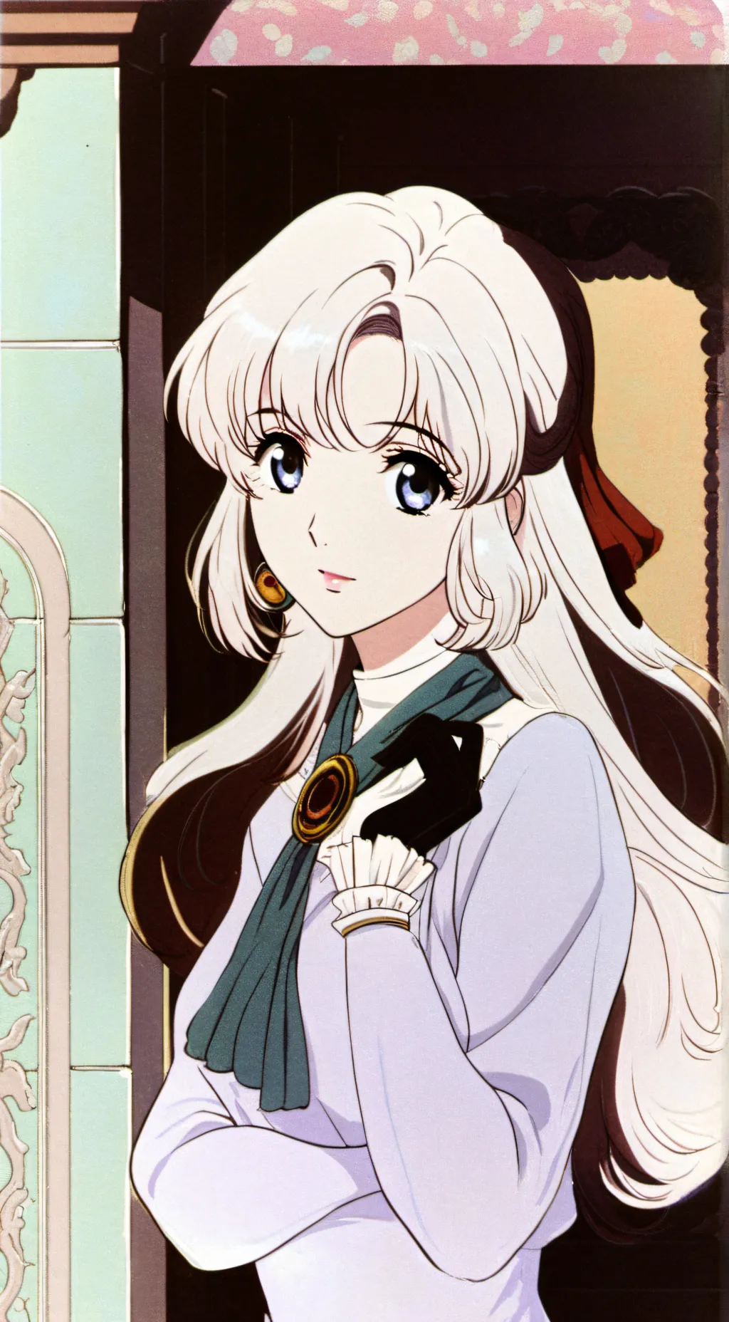 ai character: luna background