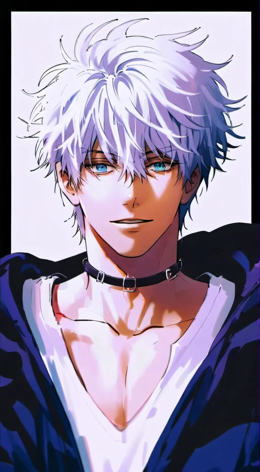 ai character: Gojo (crazy) background