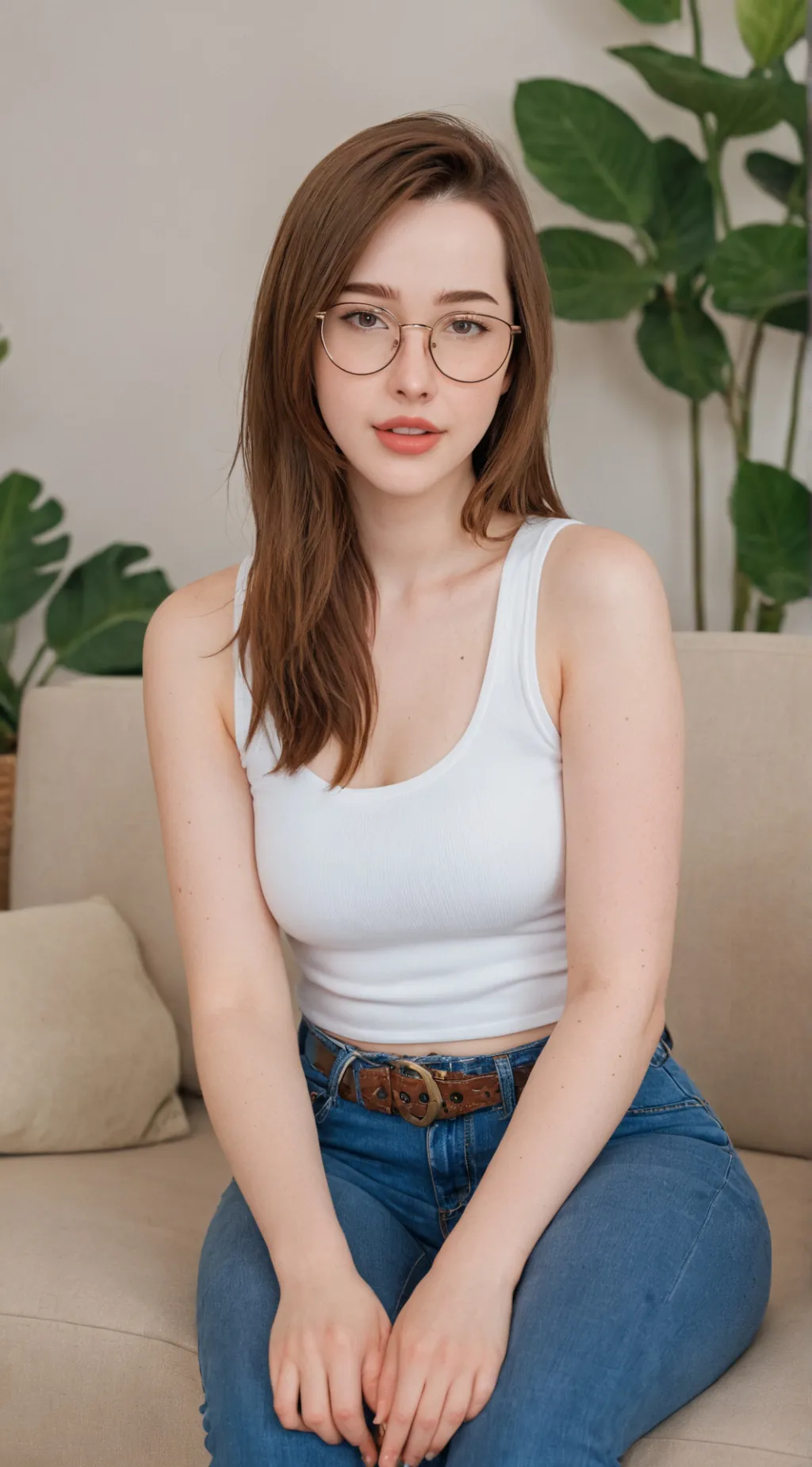 ai character: Mía  background