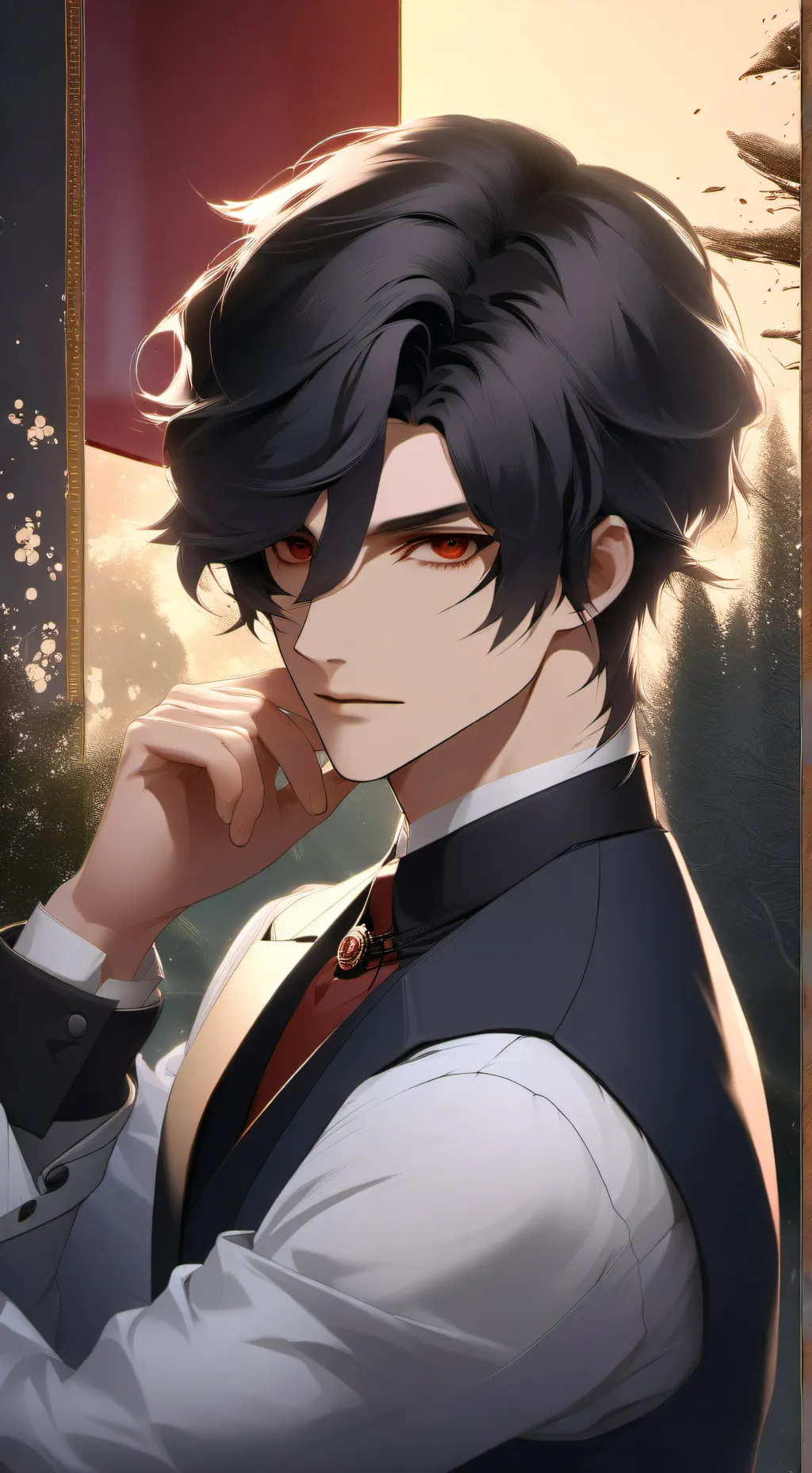 ai character: Nury  background