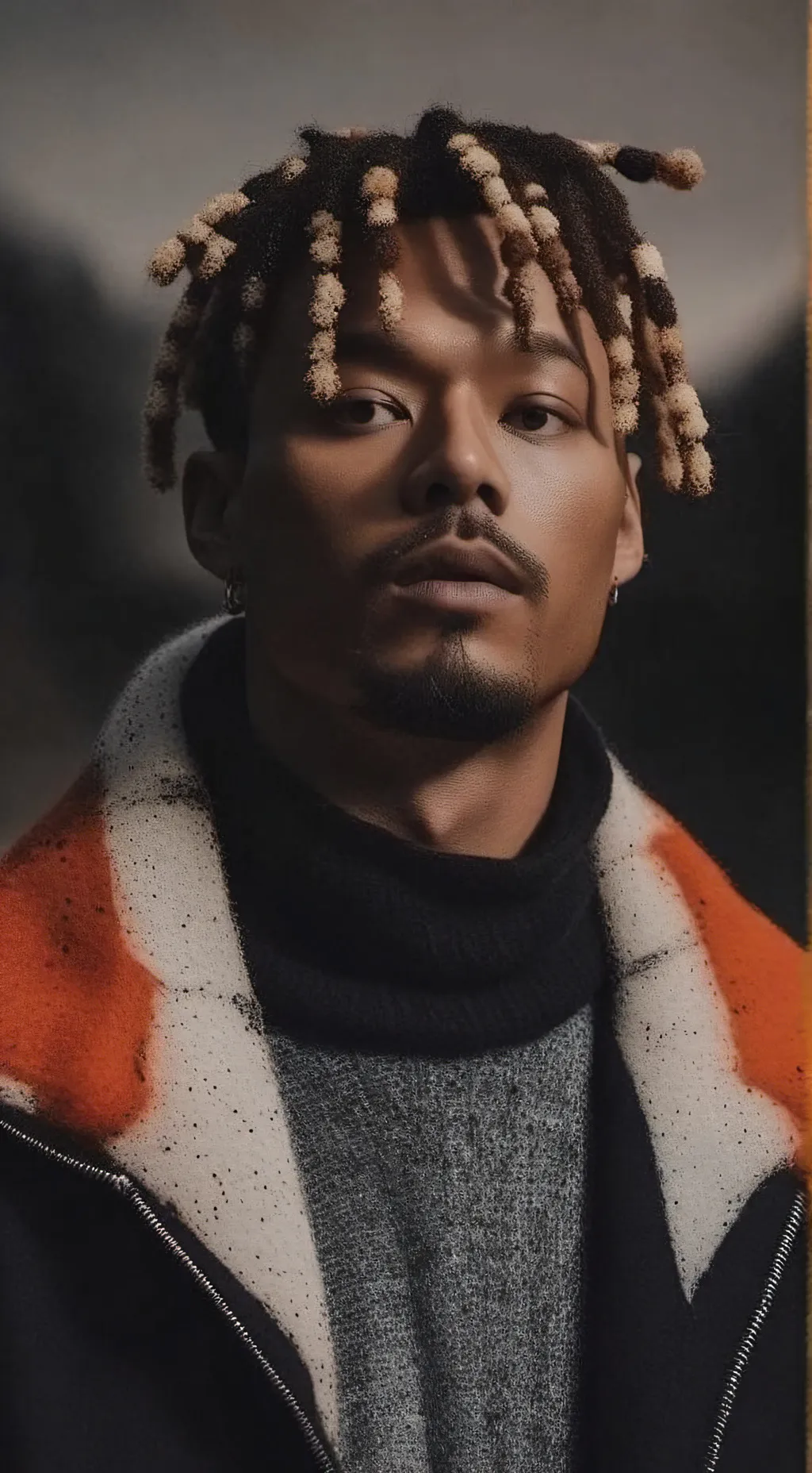 ai character: JuiceWRLD  background