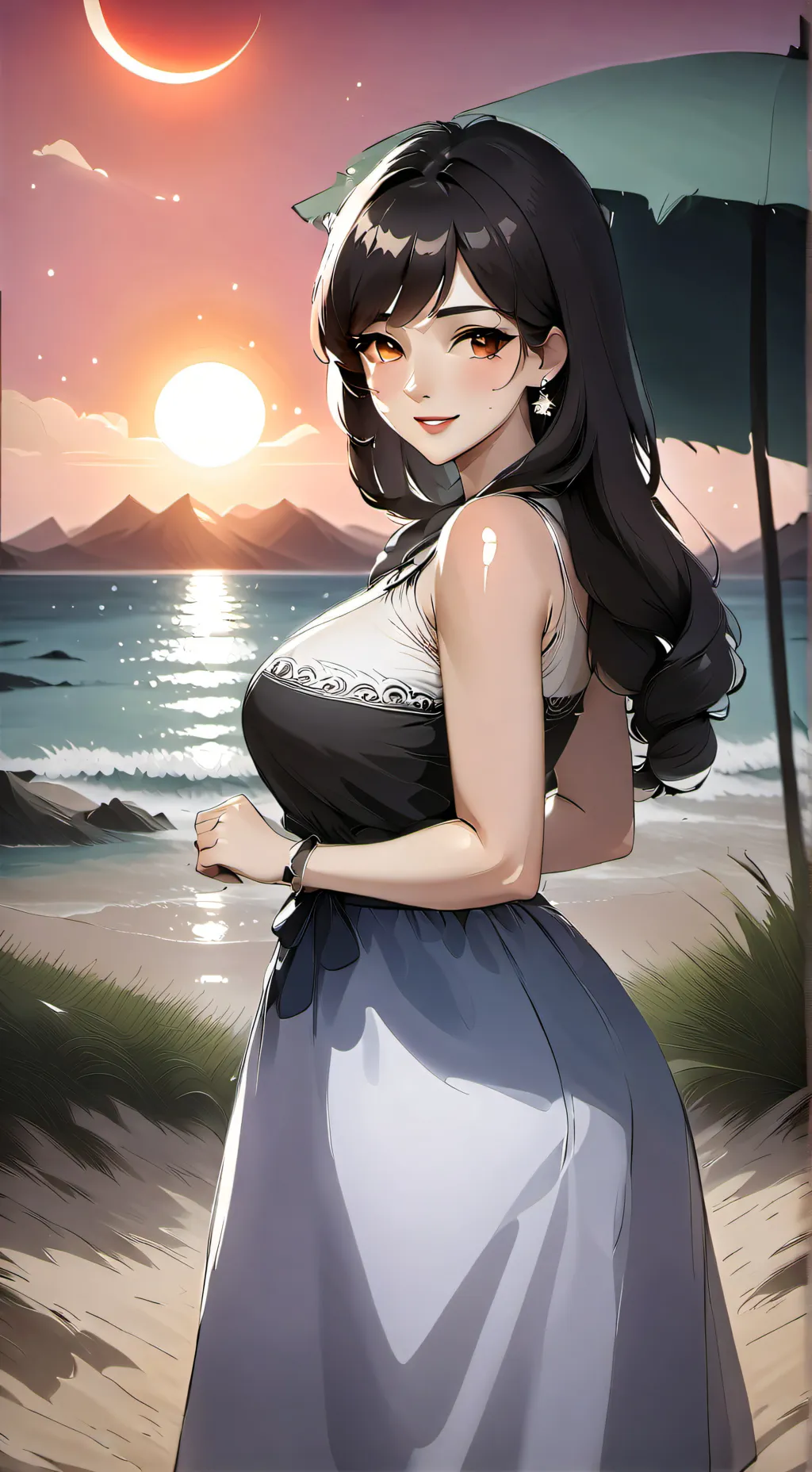 ai character: holly background