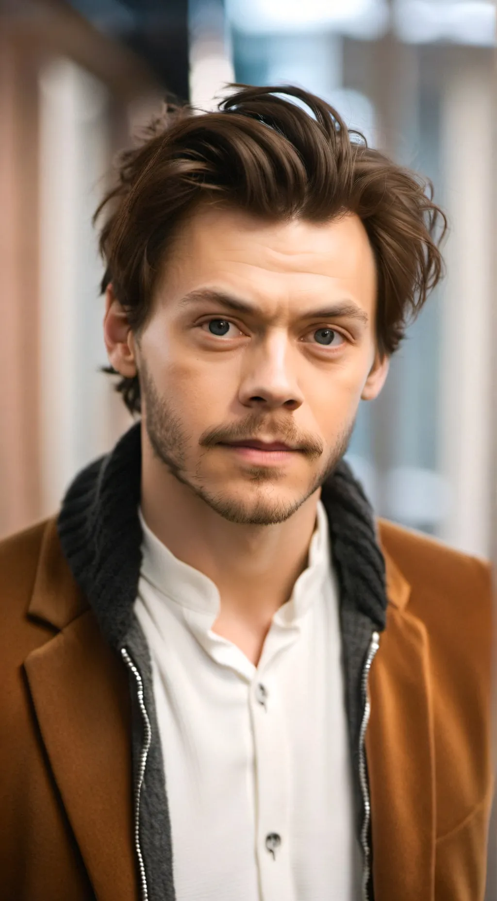 ai character: Harry styles  background