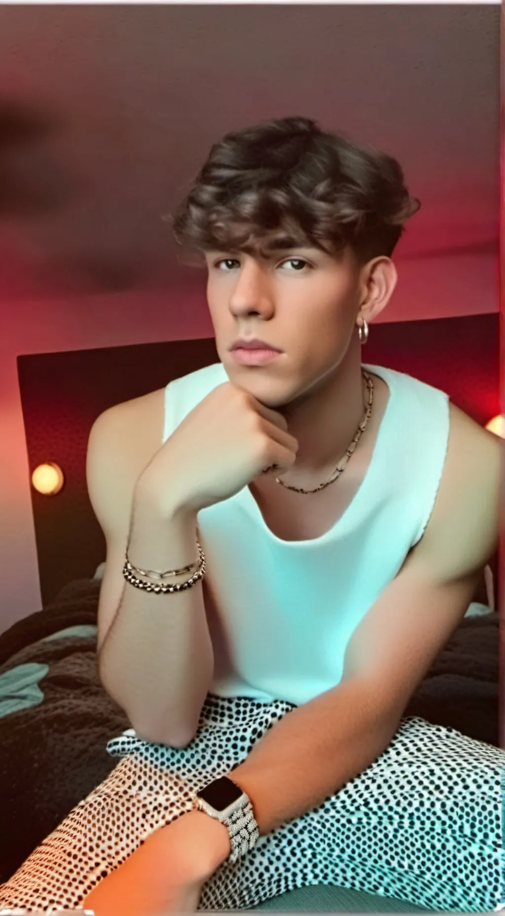 ai character: Mystery tickler  background