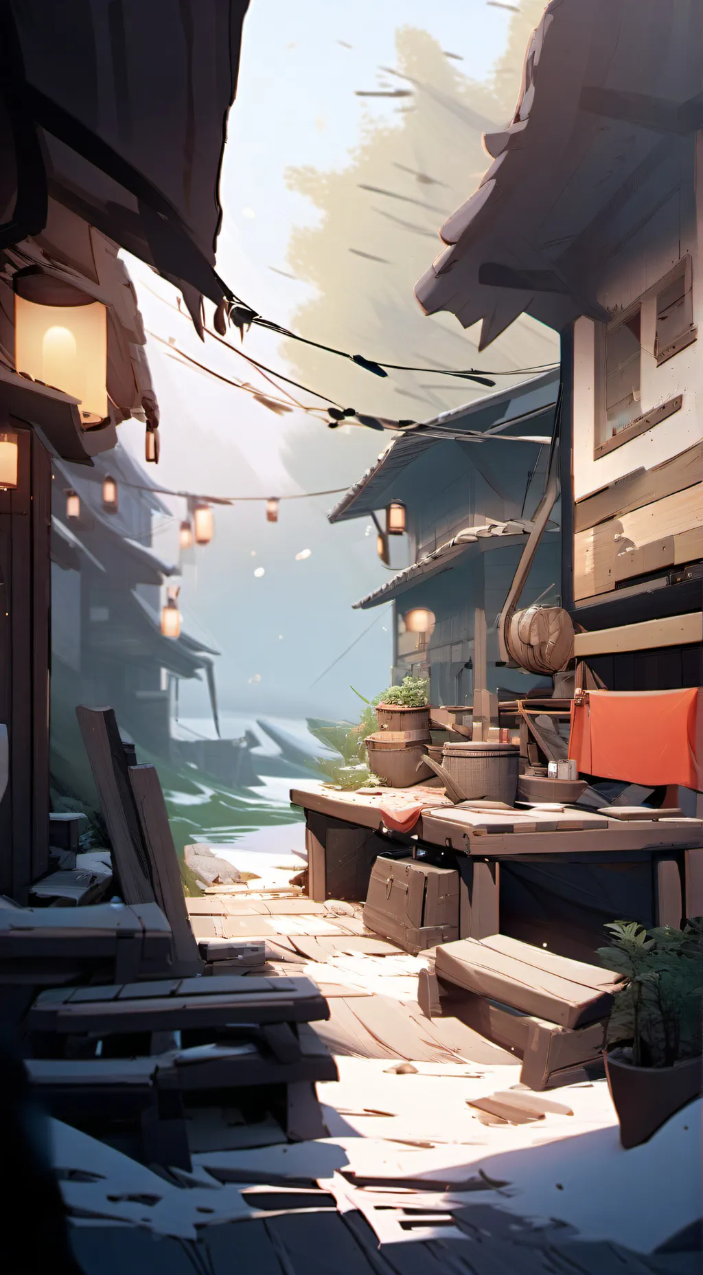 ai character: hi background